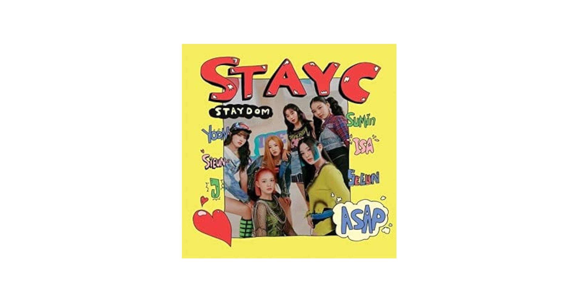 STAYC アルバム まとめ売り Amazon.co.jp: STAYC (ステイシー) - STAYDOM (2NDシングル